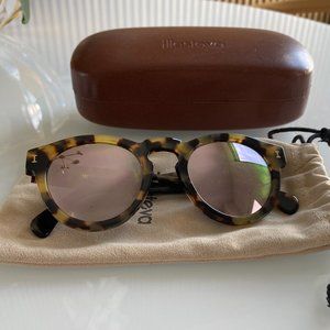 Illesteva - Leonard Sunglasses Tortoise / Rose mirror